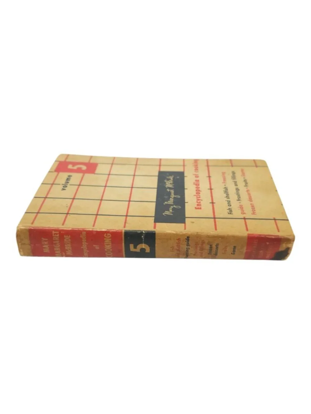 Mary Margaret McBride Encyclopedia of Cooking Volume 5 Vintage 1958 Cookbook HC